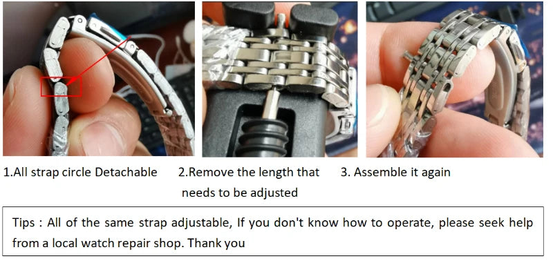 Élégance Carrée – Stainless Steel Quartz Watch