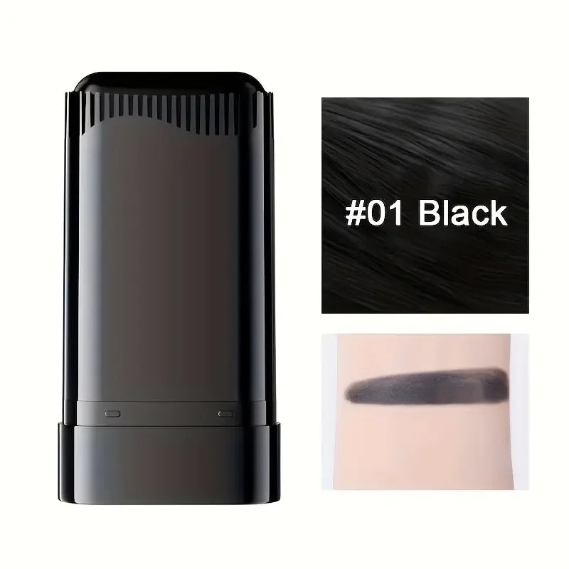 2-in-1 Hair Dye Stick with Comb – Quick Gray Coverage, Long-Lasting Temporary Color