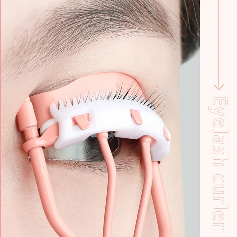 Eyelash Curler Comb – Fits All Eye Shapes, Lash Lift Clip, Includes 1 Silicone Refill Pad
