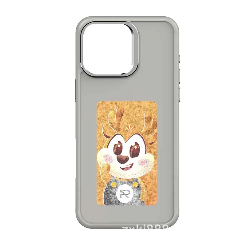 E-Ink NFC DIY Phone Case for iPhone 15/16/17 Pro Max