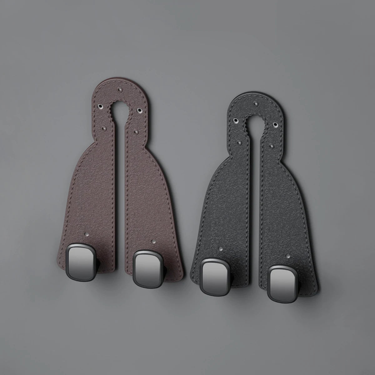 Multi-Functional Car Seat Headrest Hooks – Back Seat Organizer for Bags & Coats