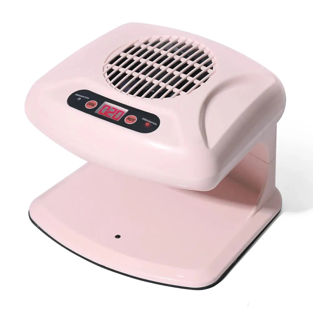 Nail Art Air Dryer – Hot & Cold, 300W, Timing, For Hands & Feet