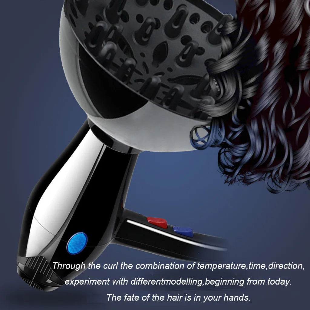 Universal Hair Diffuser – Professional Curling Dryer, Large Head, Adaptable for Blow Dryers