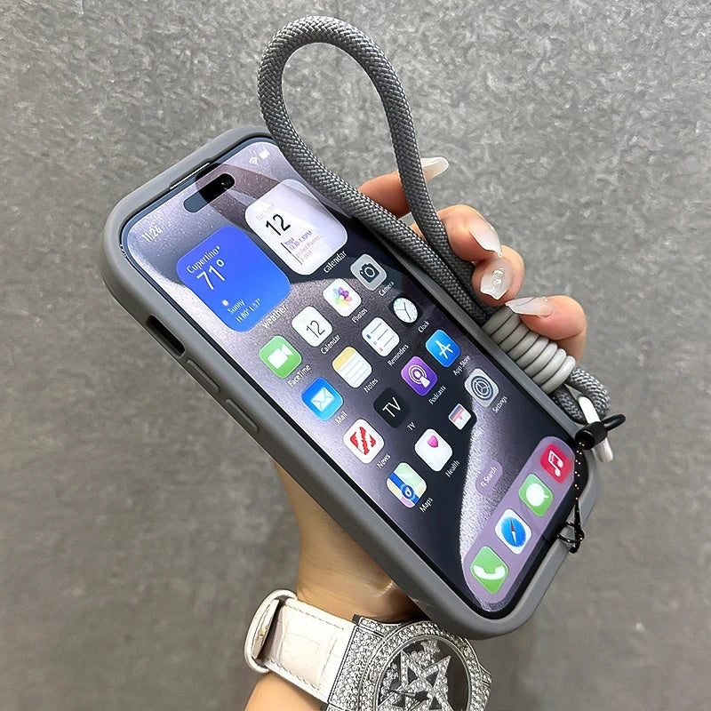 Foldable Glass Lens iPhone Case – Magnetic, Shockproof, Magsafe Compatible