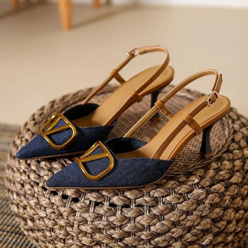 Women's Summer High Heels Sandals – Fashionable & Casual