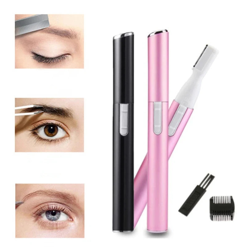 Electric Eyebrow Trimmer – Mini Shaver for Face, Neck, Lips, Arms & Legs