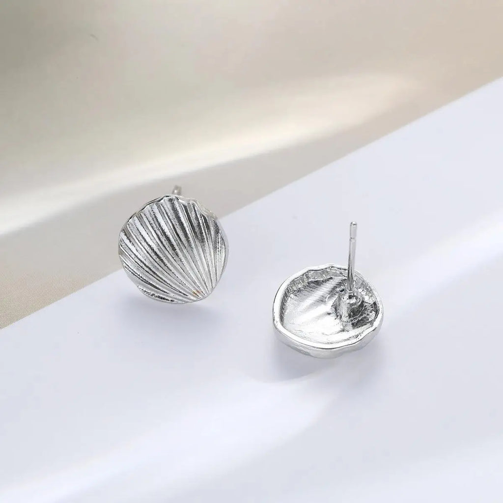 Coquillage Mini – Stainless Steel Stud Earrings