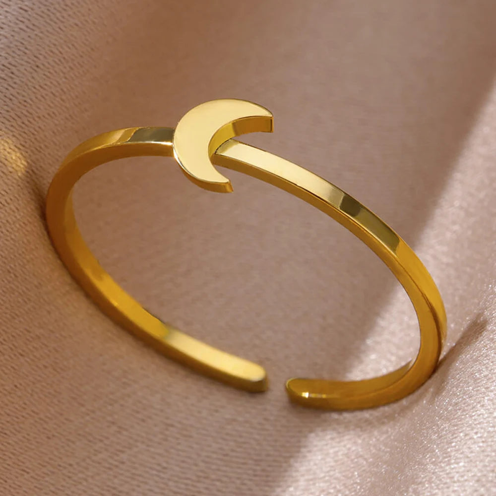 Gold Color Turkish Evil Eye Ring for Women