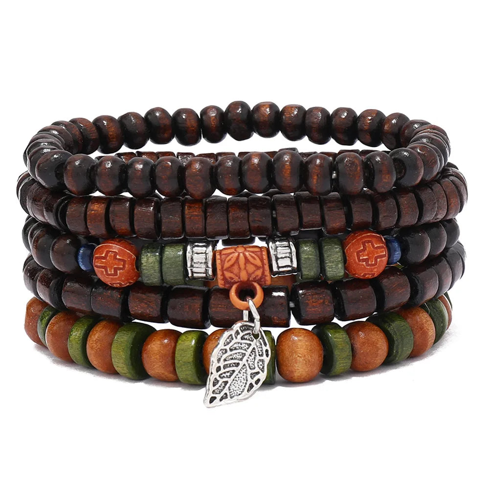 Bohemian Charm Bracelets Set