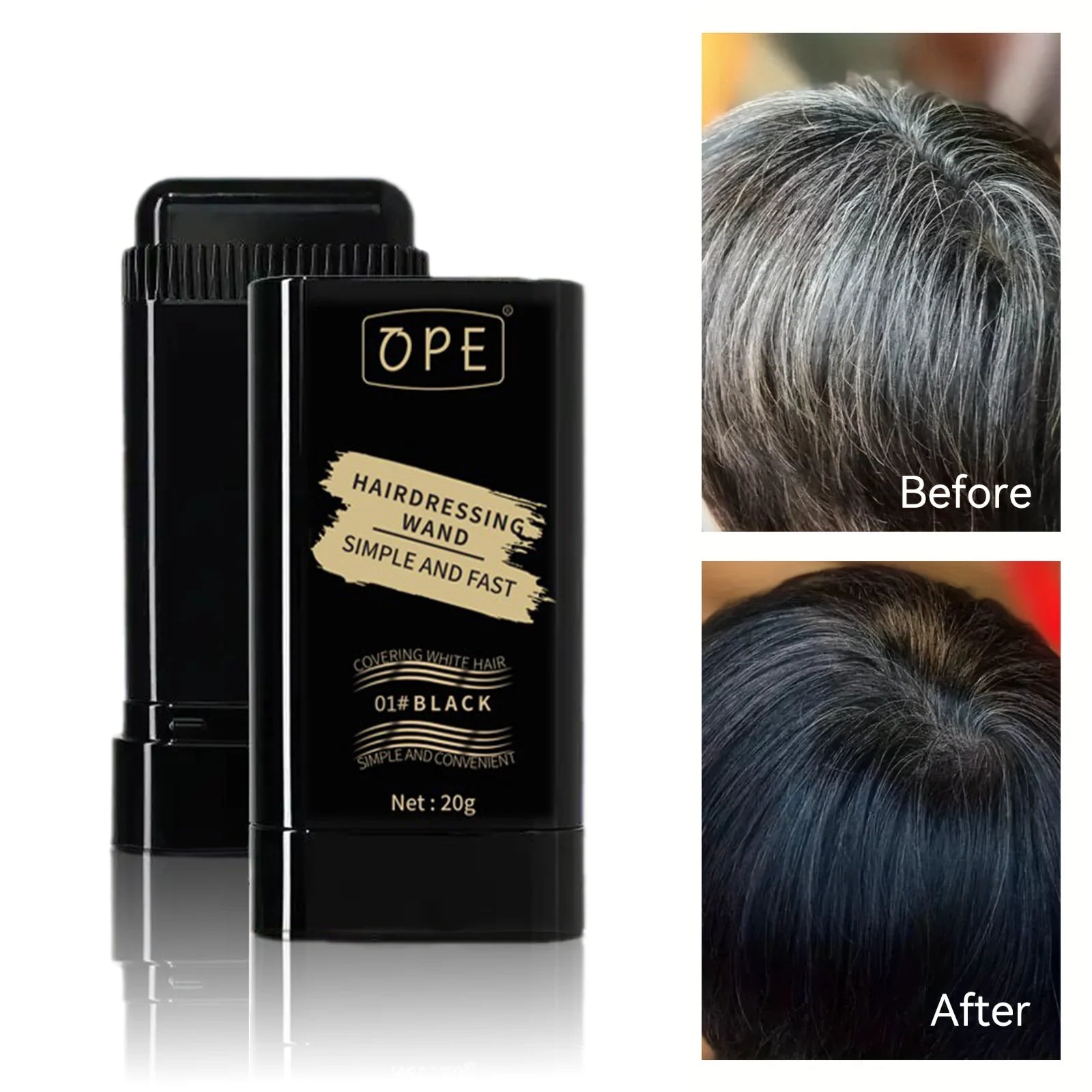 Quick Hair Dye Stick – Retouche Couleur Instantanée Durable