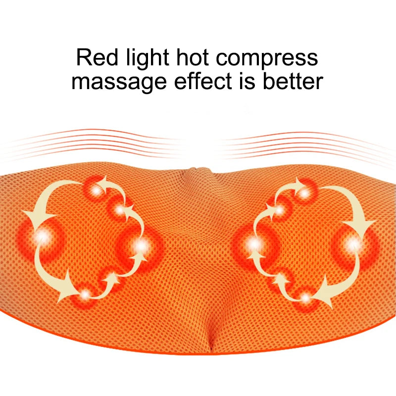 Kneading Massage Shawl – Neck, Shoulder, Waist, Full Body, Home & Vehicle Use