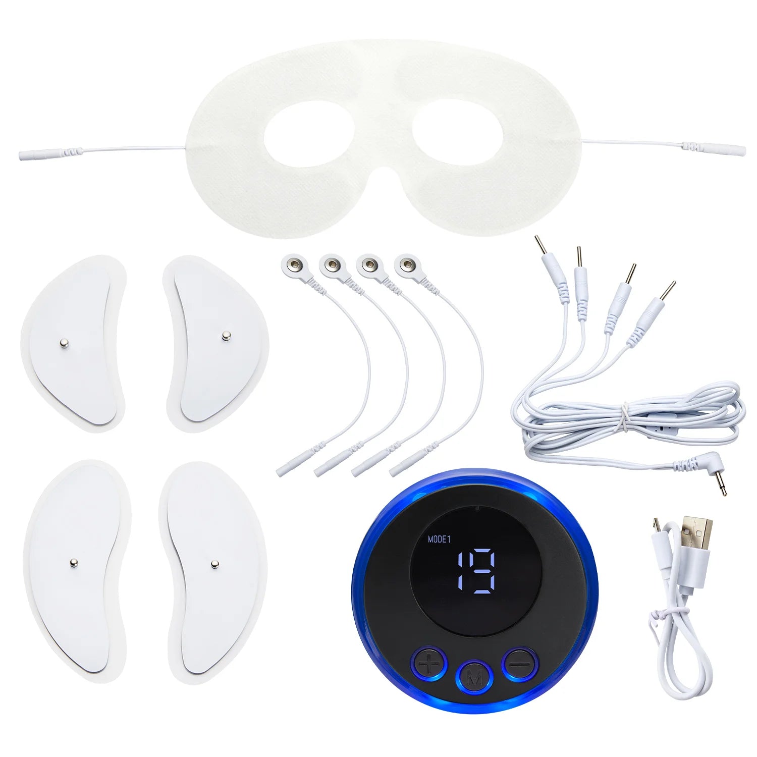 EMS Eye Massager – Face Lifting, Firming, Anti-Wrinkle, Microcurrent Eye Lines Spa Tool