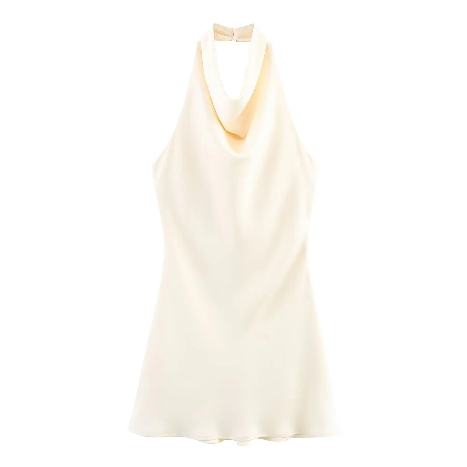 Women’s Summer Backless Satin Dress