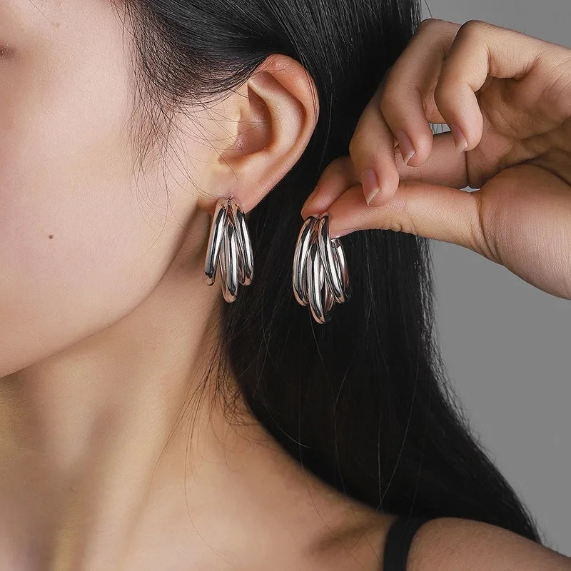 Coquillage Mini – Stainless Steel Stud Earrings