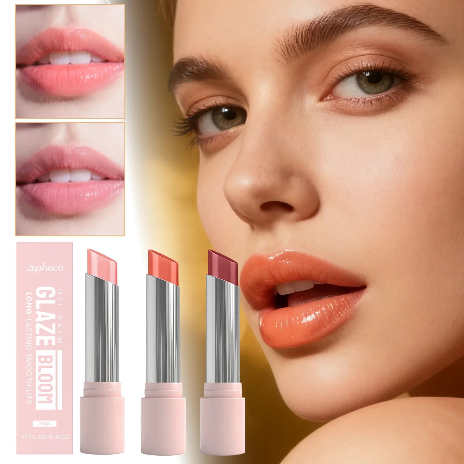 Pink Lip Balm – Hydrating, Moisturizing, Plumping, Nourishing Daily Lip Care