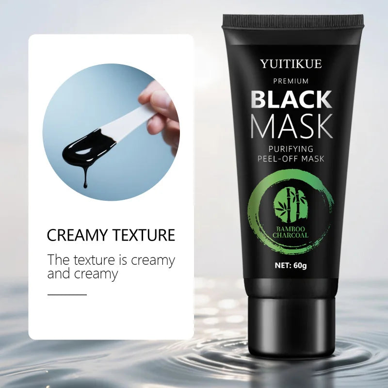 Bamboo Charcoal Blackhead Mask – Tear-Off, Oil Control