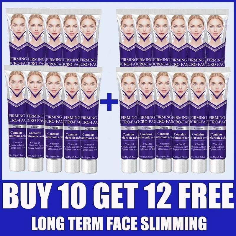 V-Shape Face Slimming Cream – Lifting, Double Chin, Cheek Slimming, Firming & Anti-Wrinkle