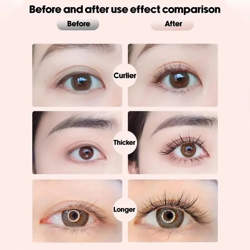 Electric Heated Eyelash Curler – Portable, Thermal, Long-Lasting Curl, Makeup Tool