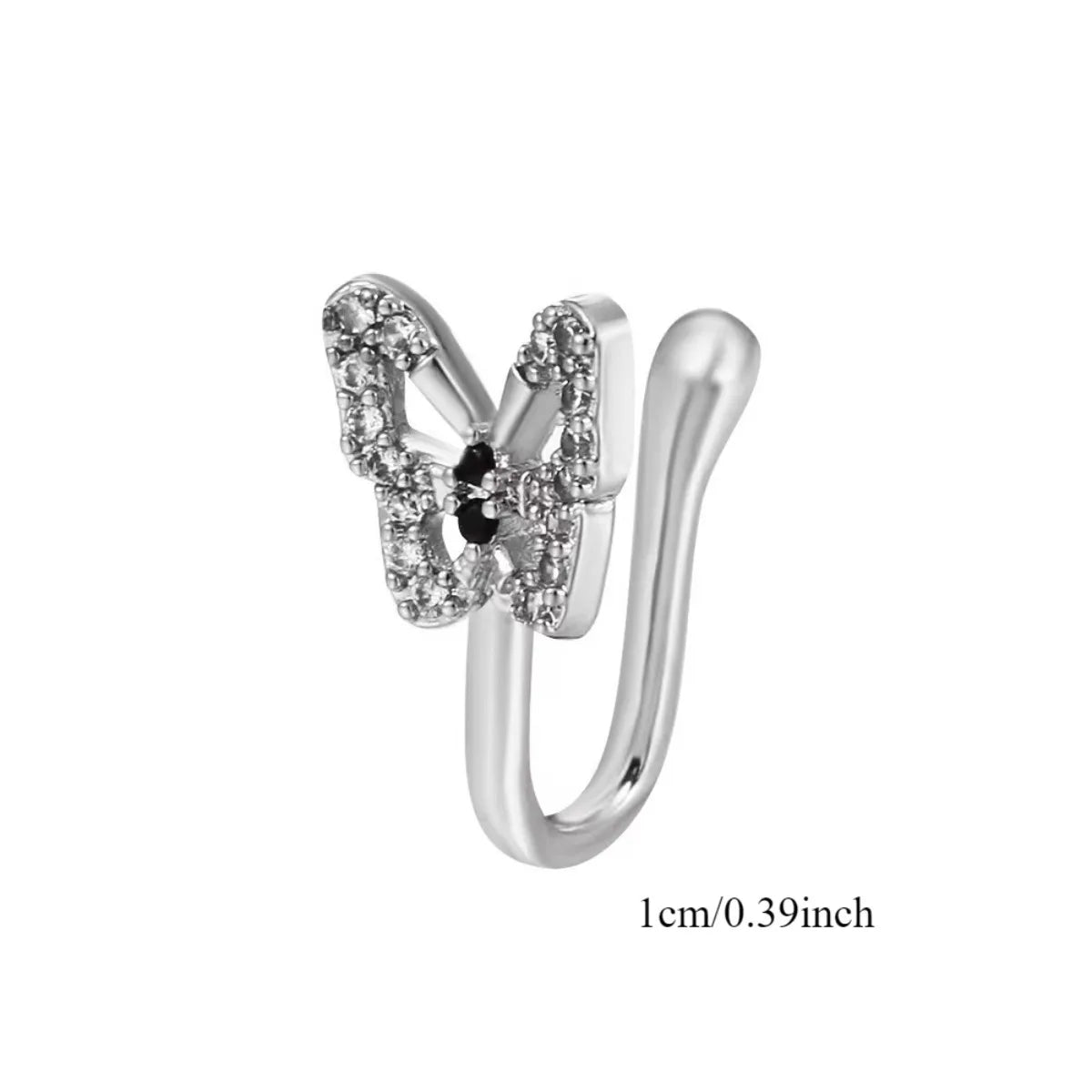 Papillon Chic – Adjustable Butterfly Nose Clip