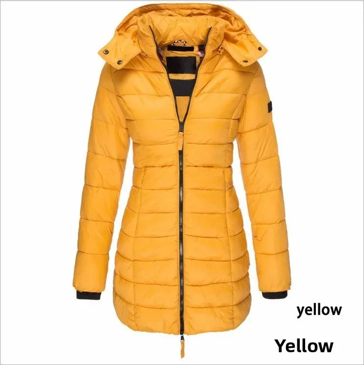 🧊 Winter Cotton Jacket – Manteau Chaud Coréen Élégant