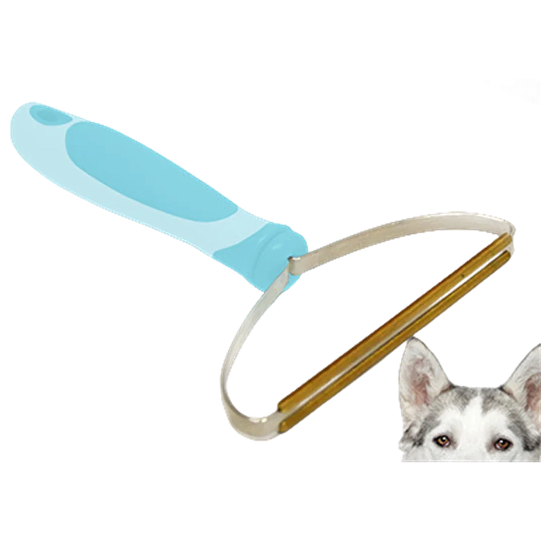 Pet Hair Remover Set with Telescopic Handle & 180° Rotation