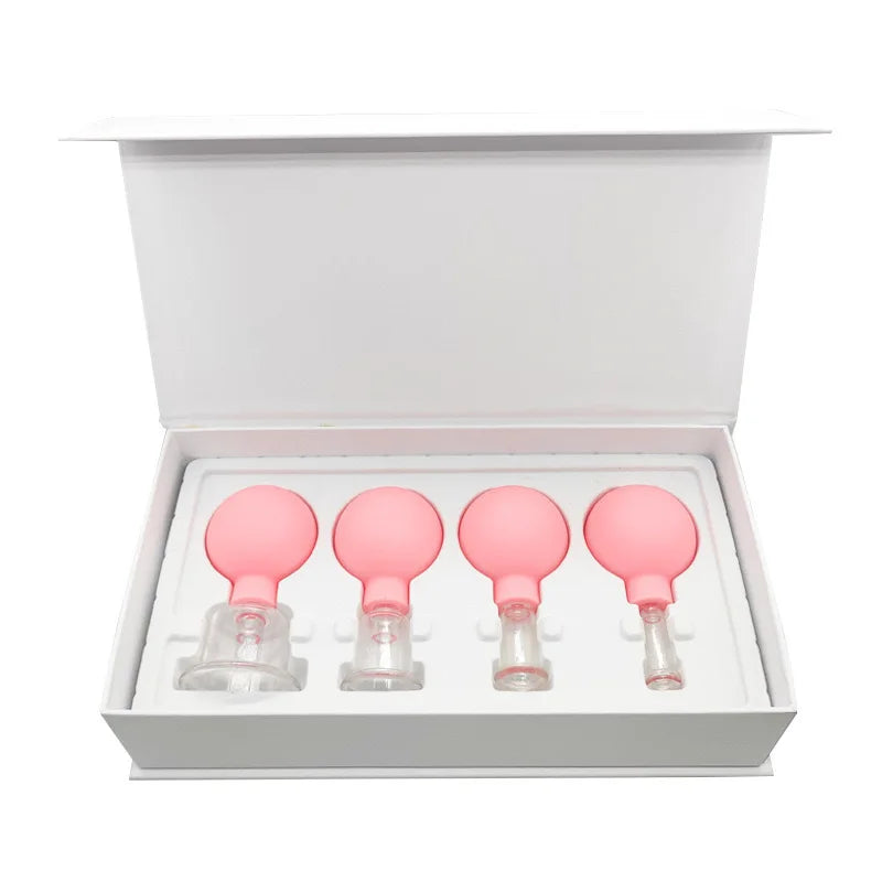 Rubber Face Cupping Massager – Skin Lifting, Anti-Wrinkle & Anti-Cellulite, Facial Therapy Tool
