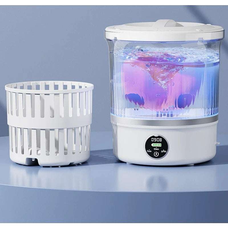 3L Mini Portable Washing Machine with Spin Drying