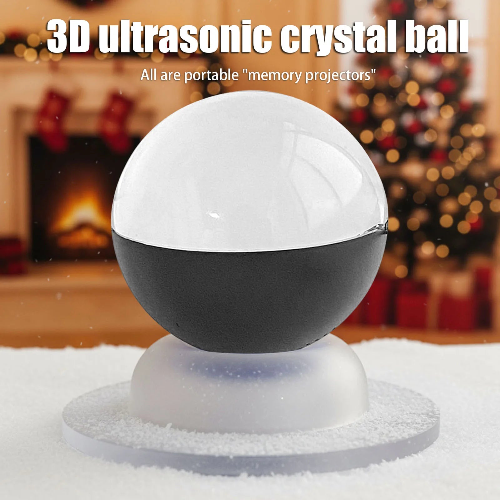 3D Crystal Ball Video Player – Customizable 2.7" Display
