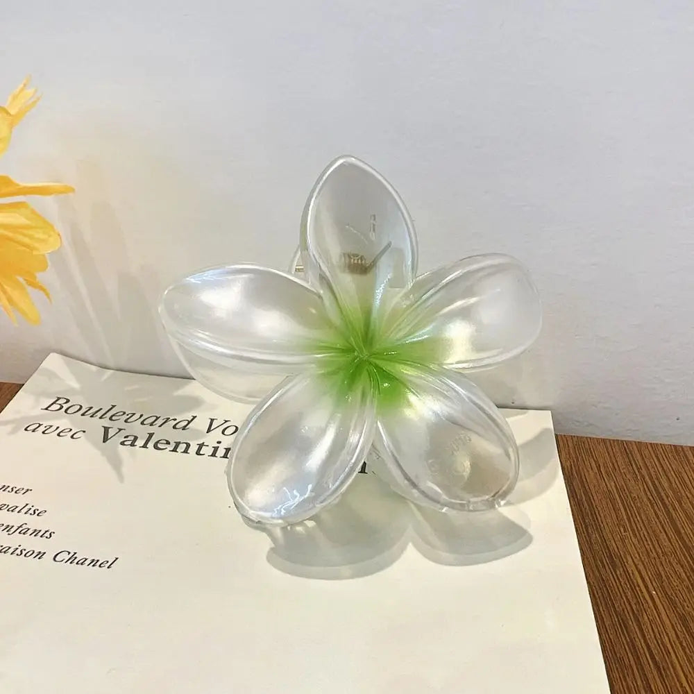 Plumeria Hair Clips – 4/8cm, Colorful Barrette