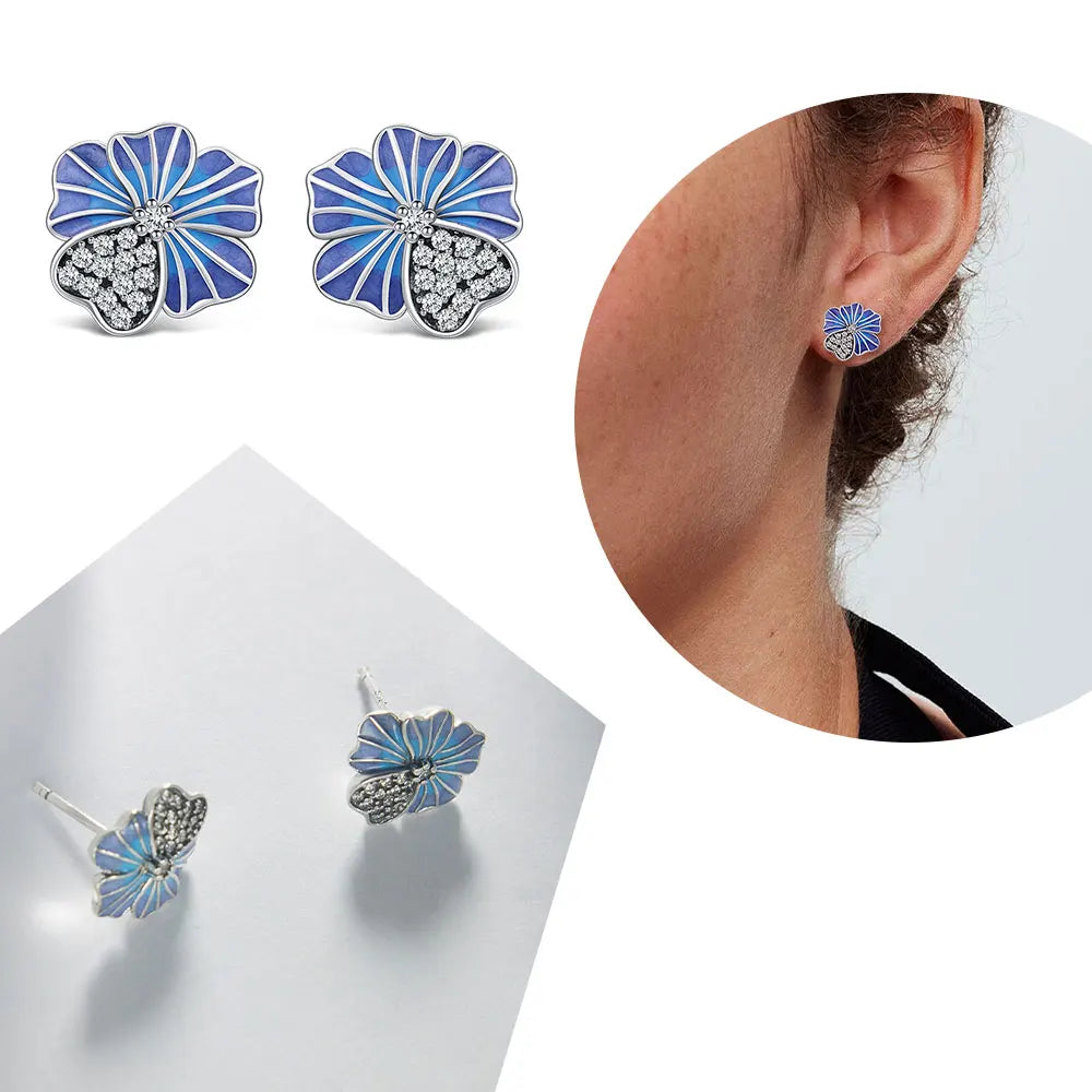 925 Sterling Silver Lotus Charm Pendant – Women’s DIY Bracelet