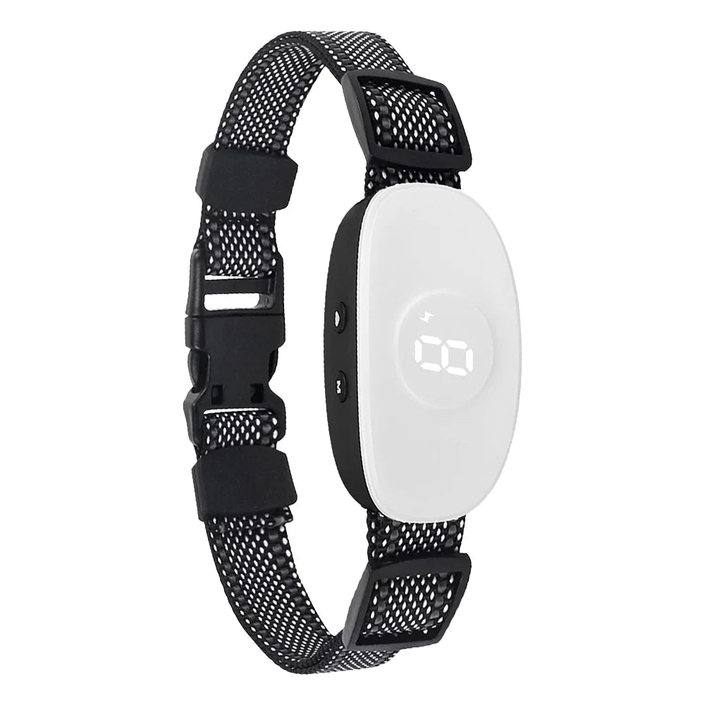 Magnetic Anti-Bark Dog Collar – Electric Shock, Vibration & Beep, Waterproof, Training