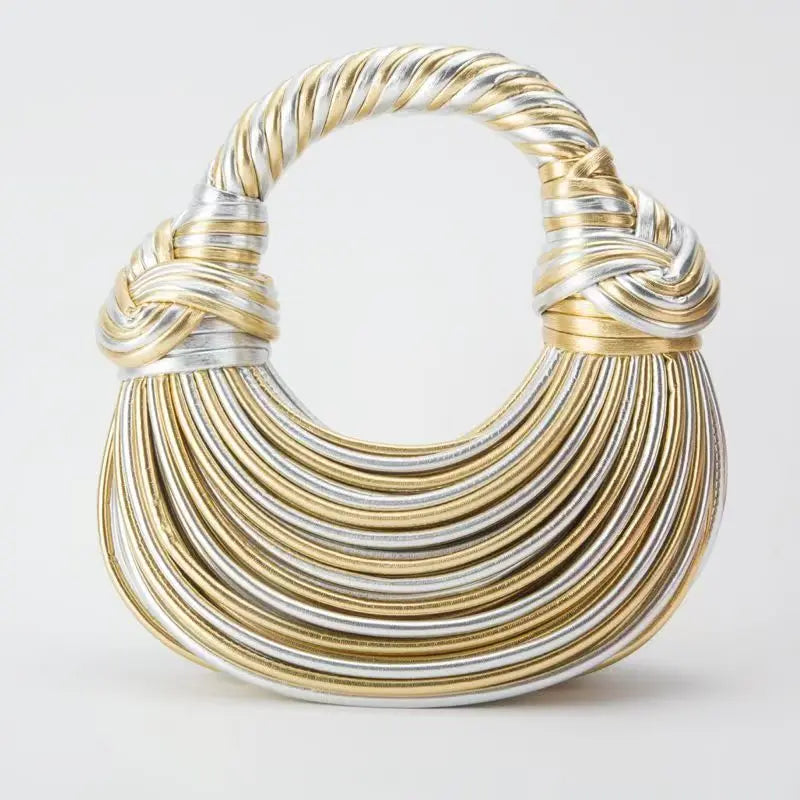 Gold Luxury Handbag – Designer Hobo & Evening Clutch