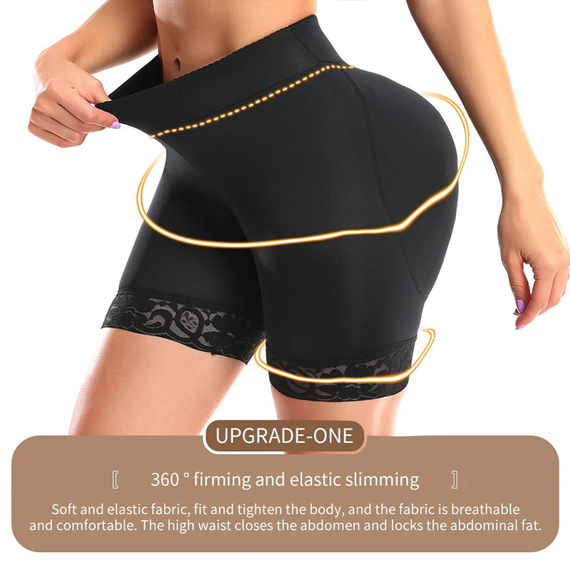 Hip Enhancer Padded Panties – Sexy Buttock Shapewear, Hourglass Silhouette