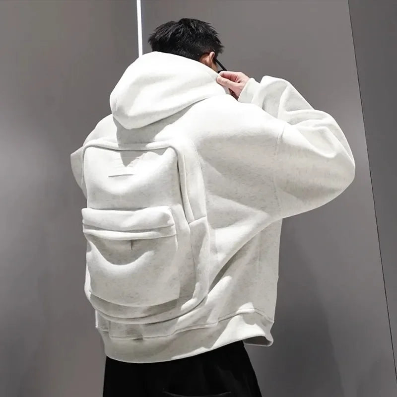 American Style Casual Loose Men’s Hoodie – Spring/Autumn