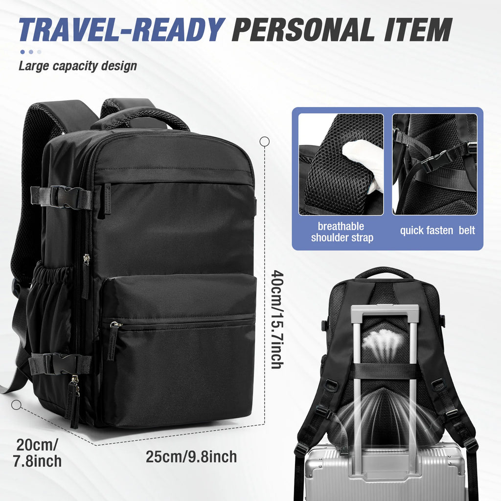 Travel Vacuum Storage Backpack – Compressed Clothes Bag