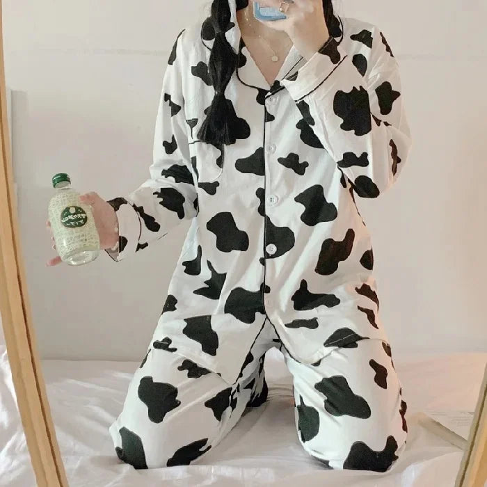 Women's Sakura Pink Sleepwear Set