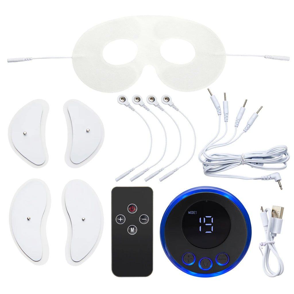 EMS Eye Massager – Face Lifting, Firming, Anti-Wrinkle, Microcurrent Eye Lines Spa Tool