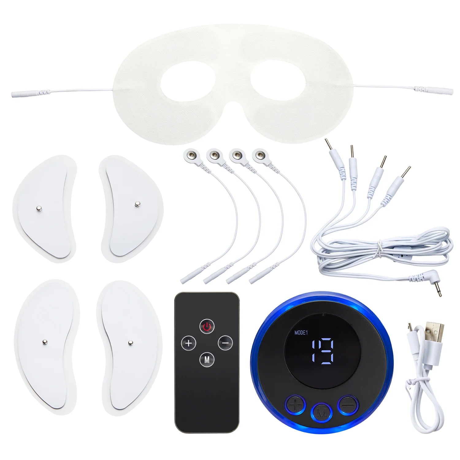 EMS Eye Massager – Face Lifting, Firming, Anti-Wrinkle, Microcurrent Eye Lines Spa Tool