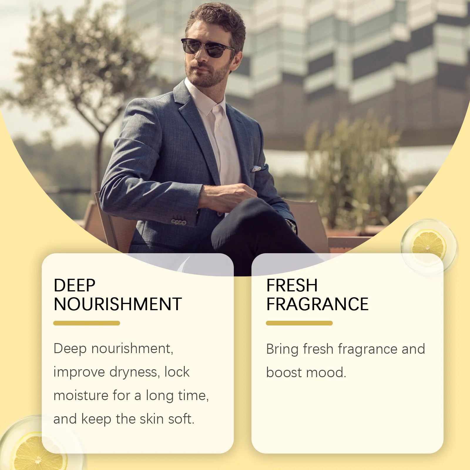 Men's Perfume Lotion – Long-Lasting, Light Fragrance, Pheromone, Mood-Soothing