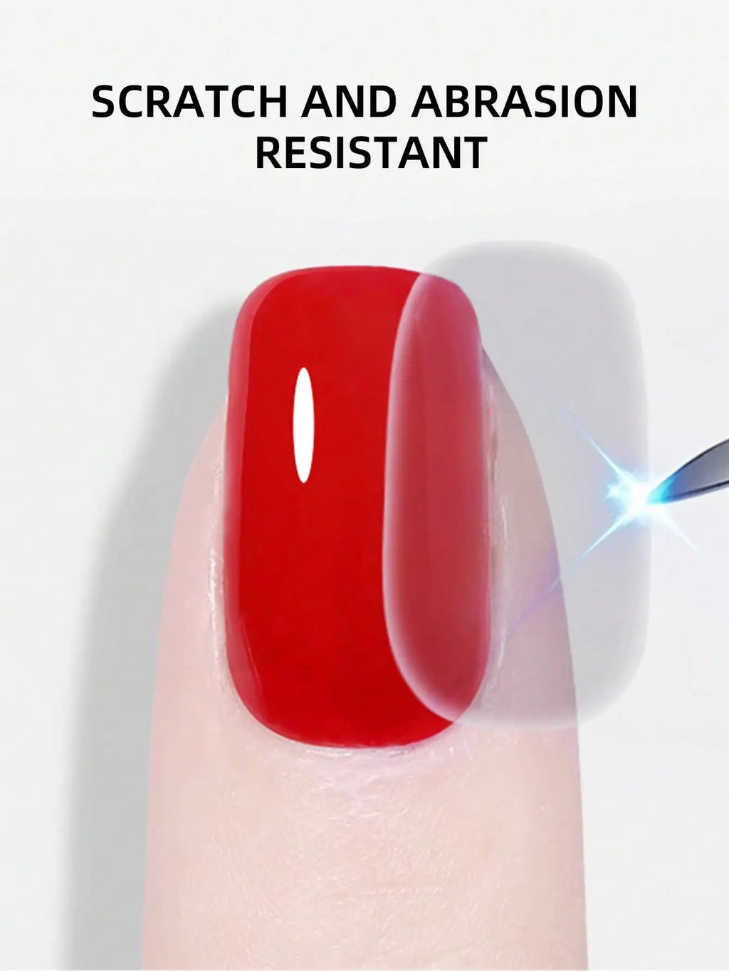 15ml Clear Top Coat – Long-Lasting, Rubber, High Gloss, LED/UV Gel Polish