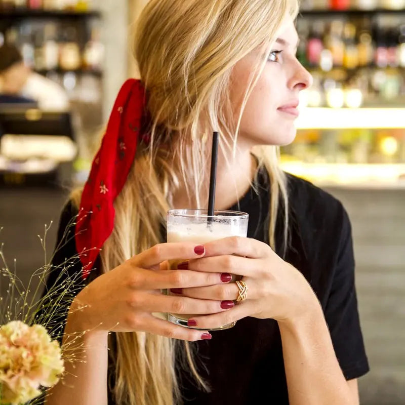 Huitan Trendy CZ Twist Cross Ring for Women