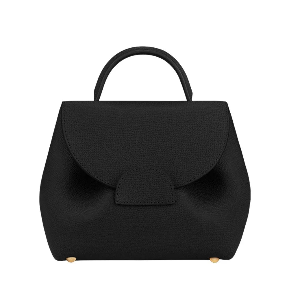 High-End Light Luxury Leather Bag – Versatile Women’s Commuter Handbag