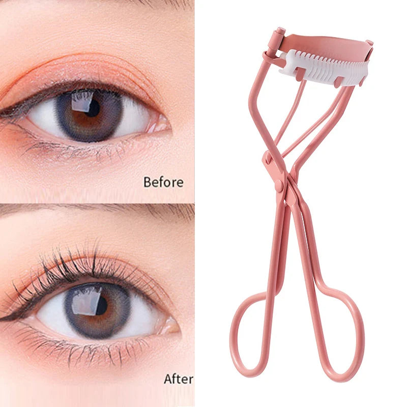 Eyelash Curler Comb – Fits All Eye Shapes, Lash Lift Clip, Includes 1 Silicone Refill Pad